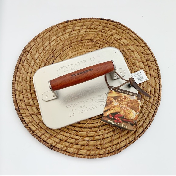 Williams Sonoma Other - NWT Williams Sonoma Grill Press Chrome Plated
